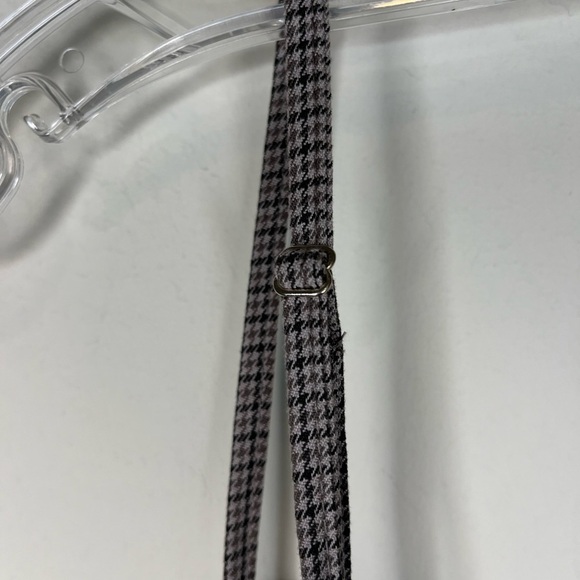 NWT House of Harlow 1960 Retro Brown Plaid Crop Top Size Medium - Picture 5 of 12